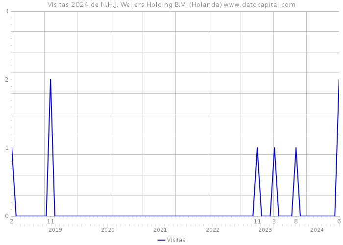 Visitas 2024 de N.H.J. Weijers Holding B.V. (Holanda) 