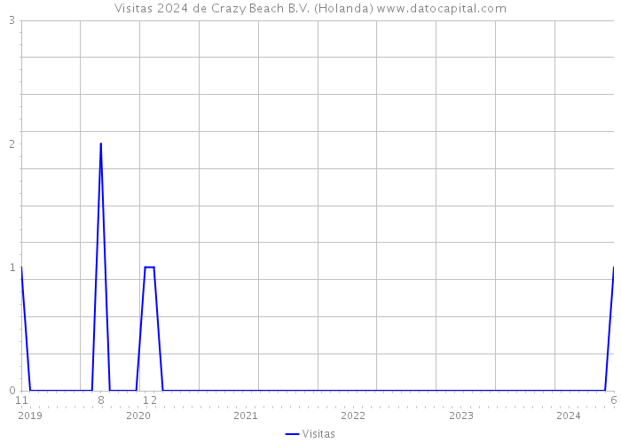 Visitas 2024 de Crazy Beach B.V. (Holanda) 