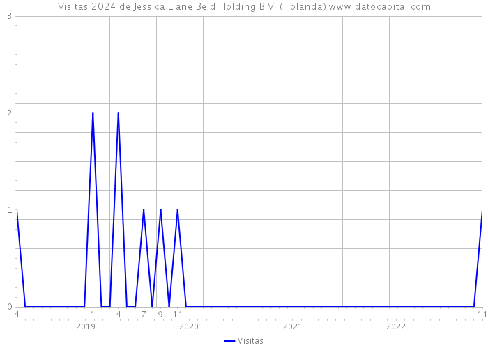 Visitas 2024 de Jessica Liane Beld Holding B.V. (Holanda) 