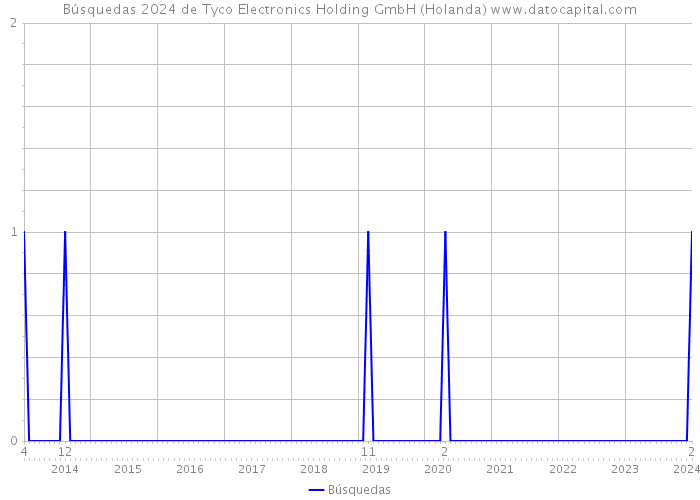 Búsquedas 2024 de Tyco Electronics Holding GmbH (Holanda) 