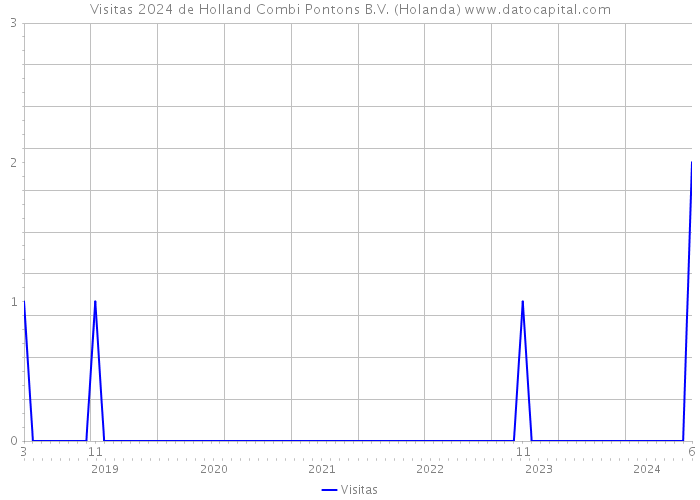 Visitas 2024 de Holland Combi Pontons B.V. (Holanda) 