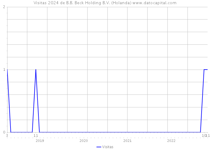 Visitas 2024 de B.B. Beck Holding B.V. (Holanda) 