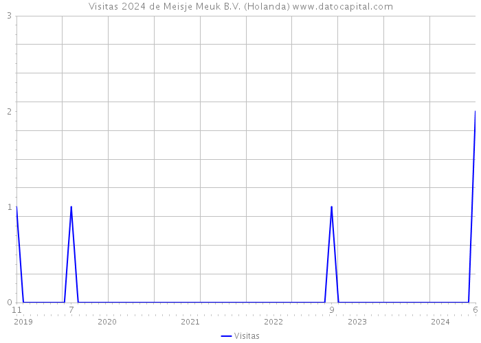 Visitas 2024 de Meisje Meuk B.V. (Holanda) 