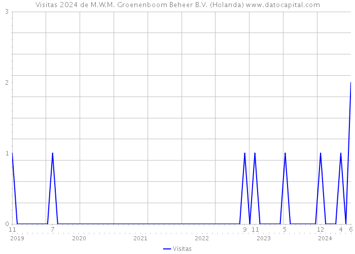 Visitas 2024 de M.W.M. Groenenboom Beheer B.V. (Holanda) 