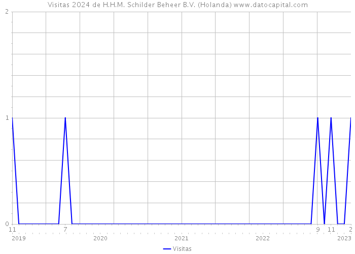 Visitas 2024 de H.H.M. Schilder Beheer B.V. (Holanda) 