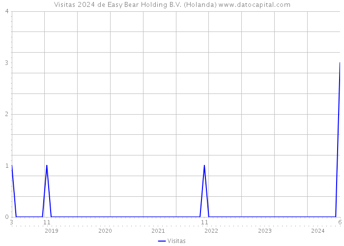 Visitas 2024 de Easy Bear Holding B.V. (Holanda) 