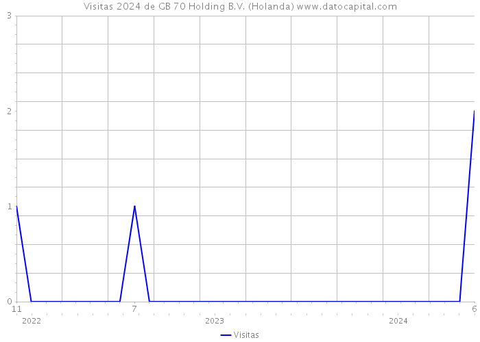 Visitas 2024 de GB 70 Holding B.V. (Holanda) 