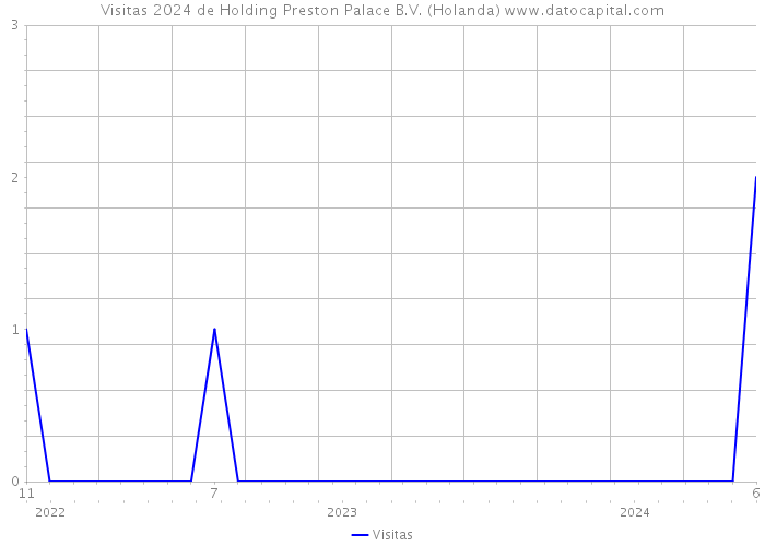 Visitas 2024 de Holding Preston Palace B.V. (Holanda) 