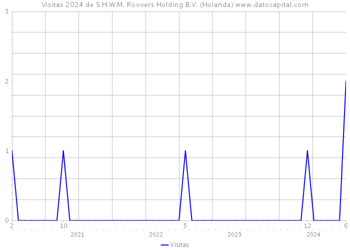 Visitas 2024 de S.H.W.M. Roovers Holding B.V. (Holanda) 