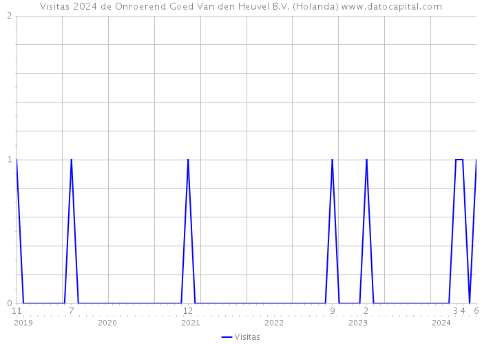 Visitas 2024 de Onroerend Goed Van den Heuvel B.V. (Holanda) 