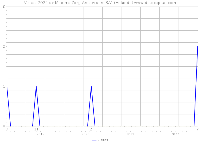 Visitas 2024 de Maxima Zorg Amsterdam B.V. (Holanda) 