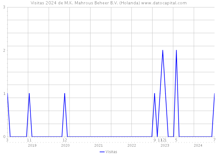 Visitas 2024 de M.K. Mahrous Beheer B.V. (Holanda) 