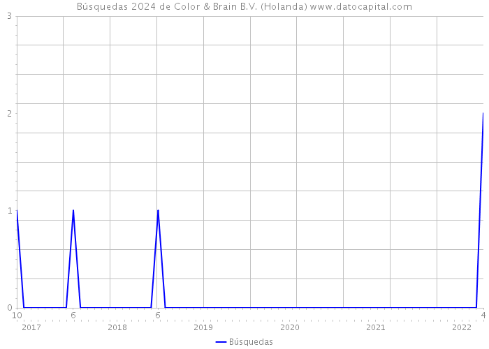 Búsquedas 2024 de Color & Brain B.V. (Holanda) 