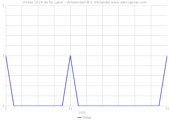 Visitas 2024 de No Label - Amsterdam B.V. (Holanda) 