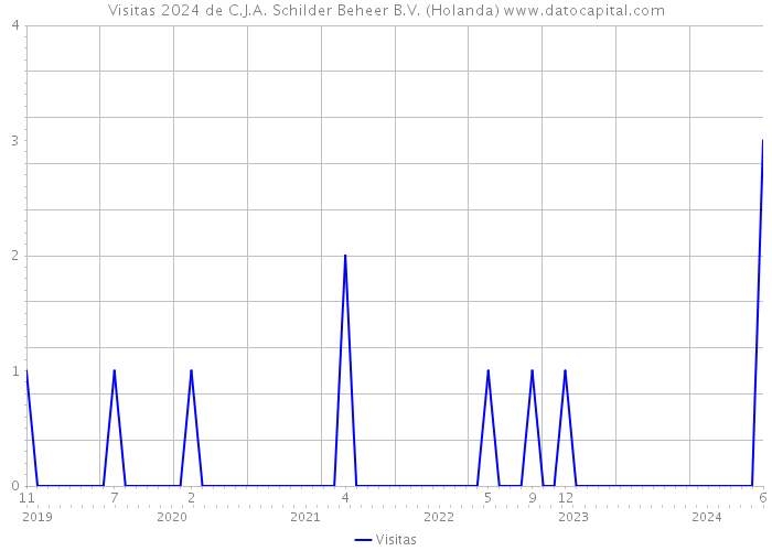 Visitas 2024 de C.J.A. Schilder Beheer B.V. (Holanda) 