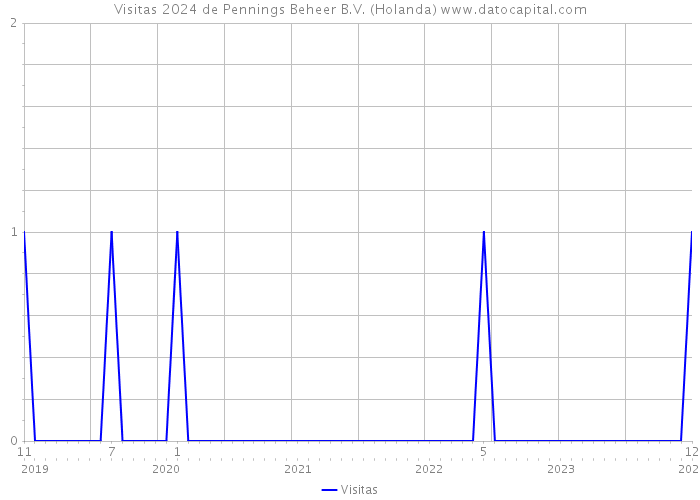 Visitas 2024 de Pennings Beheer B.V. (Holanda) 