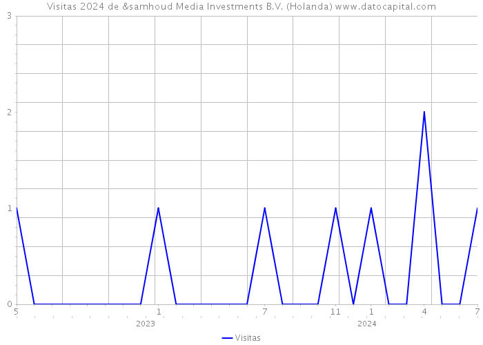 Visitas 2024 de &samhoud Media Investments B.V. (Holanda) 