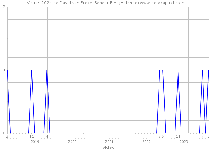 Visitas 2024 de David van Brakel Beheer B.V. (Holanda) 