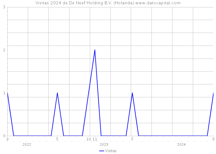 Visitas 2024 de De Neef Holding B.V. (Holanda) 