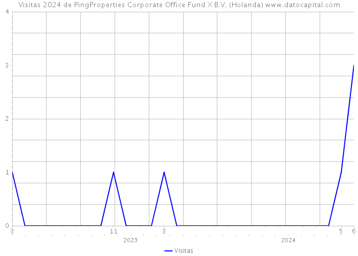 Visitas 2024 de PingProperties Corporate Office Fund X B.V. (Holanda) 