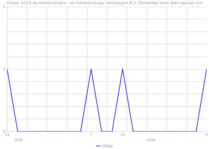 Visitas 2024 de Administratie- en Adviesbureau Versteegen B.V. (Holanda) 