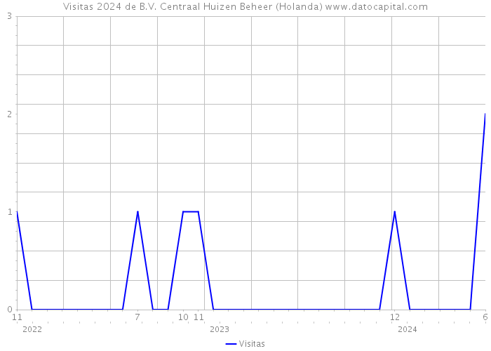 Visitas 2024 de B.V. Centraal Huizen Beheer (Holanda) 