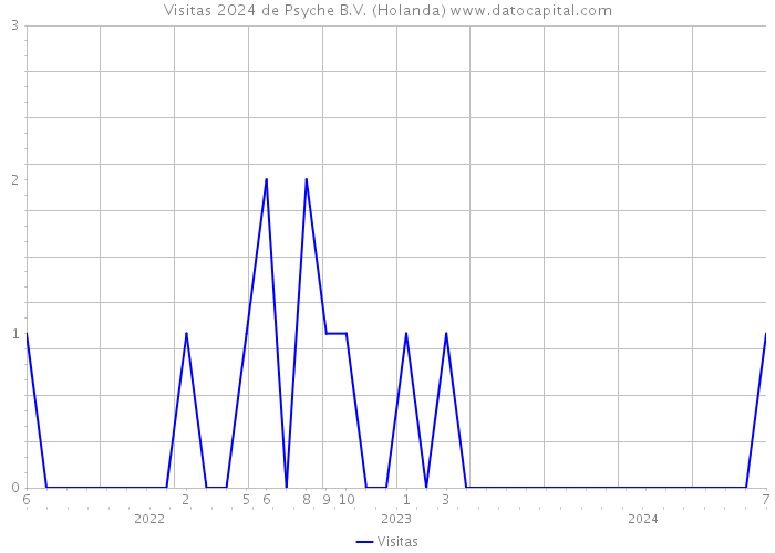 Visitas 2024 de Psyche B.V. (Holanda) 