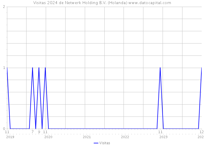 Visitas 2024 de Netwerk Holding B.V. (Holanda) 