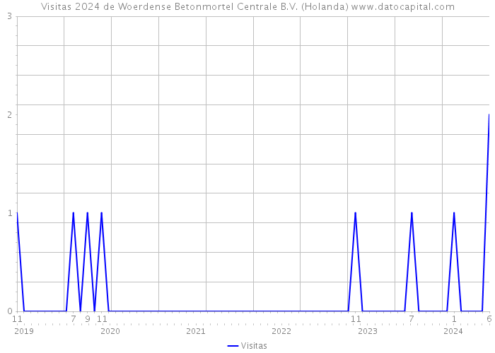 Visitas 2024 de Woerdense Betonmortel Centrale B.V. (Holanda) 