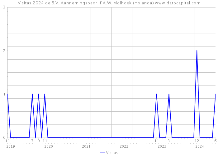 Visitas 2024 de B.V. Aannemingsbedrijf A.W. Molhoek (Holanda) 