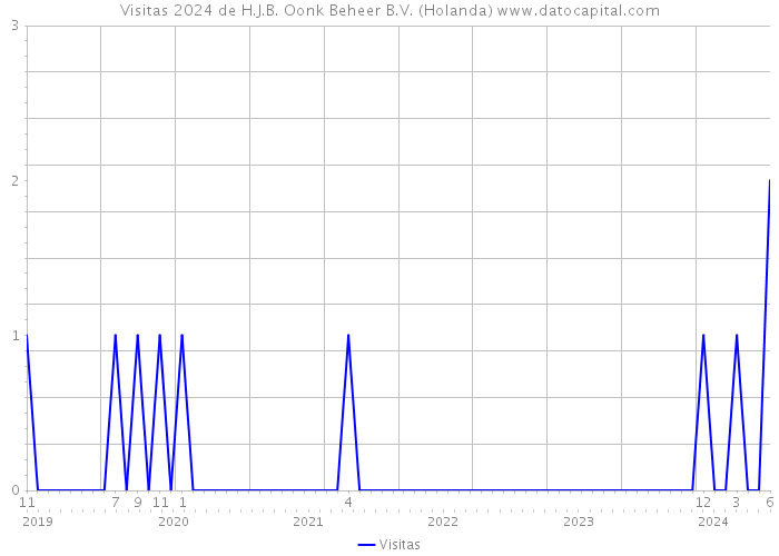 Visitas 2024 de H.J.B. Oonk Beheer B.V. (Holanda) 