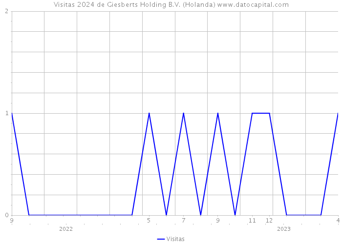 Visitas 2024 de Giesberts Holding B.V. (Holanda) 