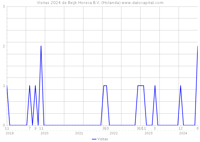 Visitas 2024 de Beijk Horeca B.V. (Holanda) 