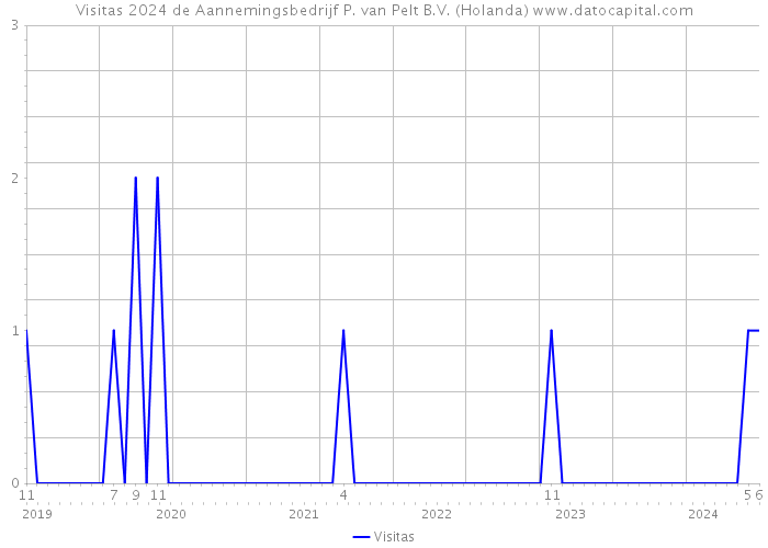 Visitas 2024 de Aannemingsbedrijf P. van Pelt B.V. (Holanda) 