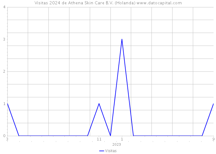 Visitas 2024 de Athena Skin Care B.V. (Holanda) 