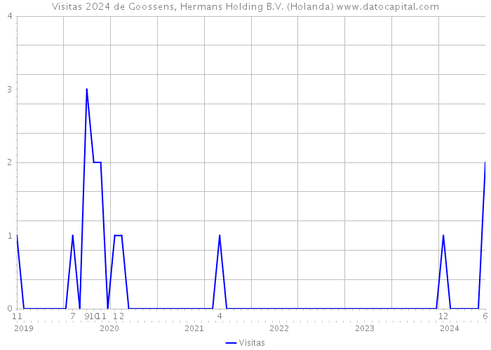 Visitas 2024 de Goossens, Hermans Holding B.V. (Holanda) 