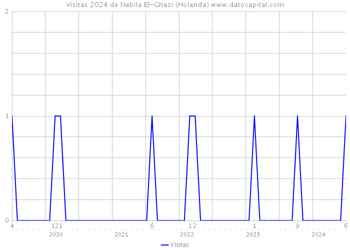 Visitas 2024 de Nabila El-Ghazi (Holanda) 