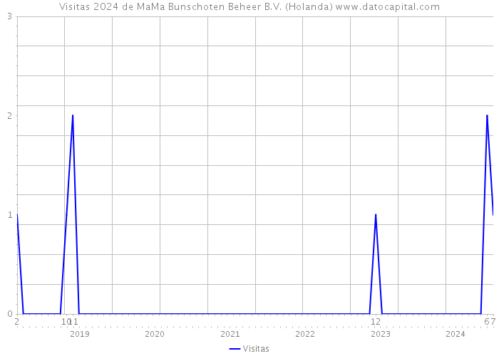 Visitas 2024 de MaMa Bunschoten Beheer B.V. (Holanda) 