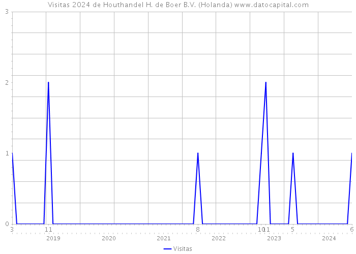 Visitas 2024 de Houthandel H. de Boer B.V. (Holanda) 