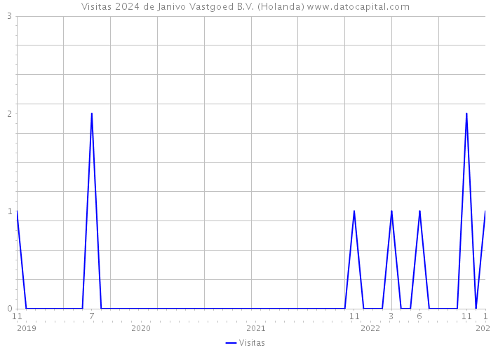 Visitas 2024 de Janivo Vastgoed B.V. (Holanda) 