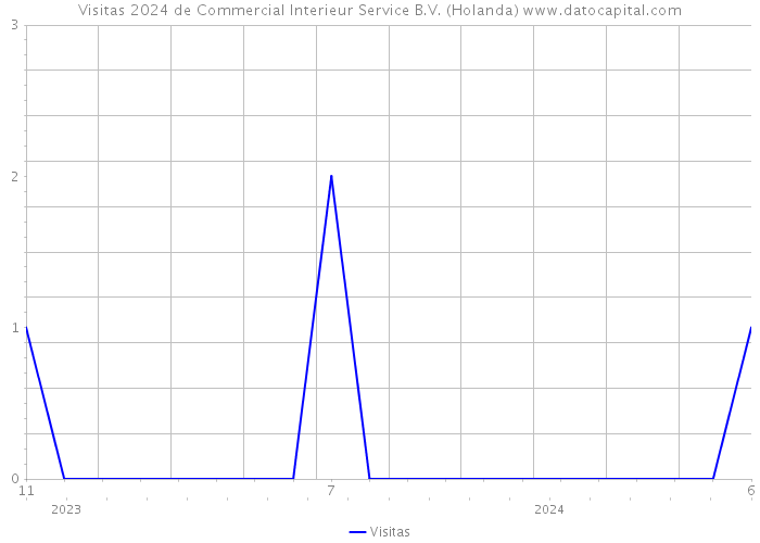 Visitas 2024 de Commercial Interieur Service B.V. (Holanda) 