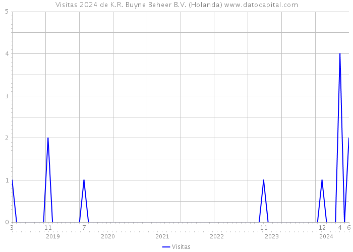 Visitas 2024 de K.R. Buyne Beheer B.V. (Holanda) 