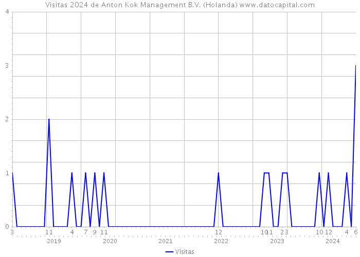 Visitas 2024 de Anton Kok Management B.V. (Holanda) 