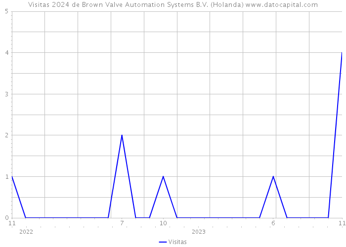 Visitas 2024 de Brown Valve Automation Systems B.V. (Holanda) 