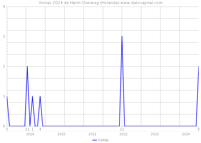 Visitas 2024 de Harm Overweg (Holanda) 