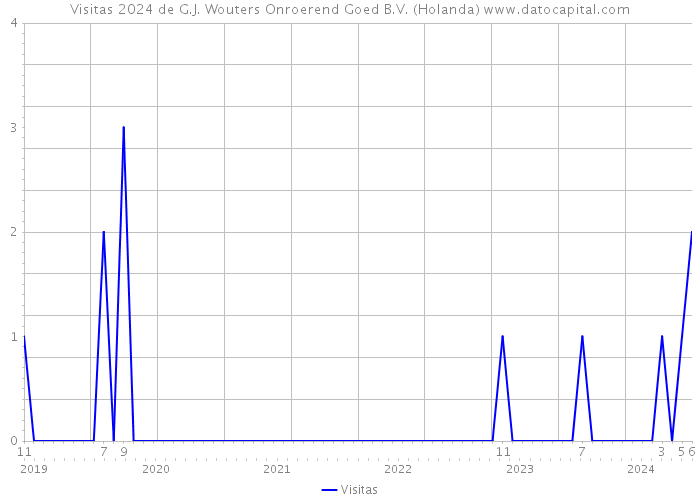 Visitas 2024 de G.J. Wouters Onroerend Goed B.V. (Holanda) 