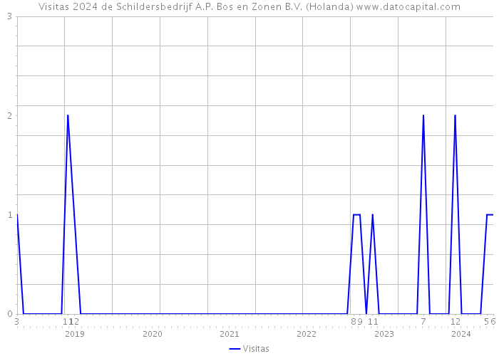 Visitas 2024 de Schildersbedrijf A.P. Bos en Zonen B.V. (Holanda) 