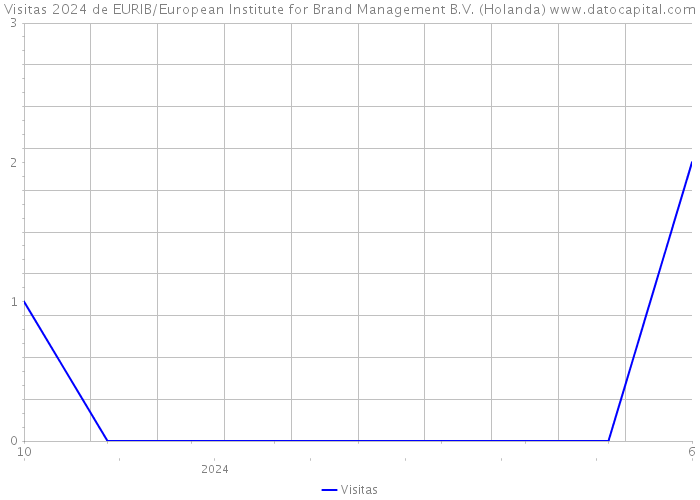 Visitas 2024 de EURIB/European Institute for Brand Management B.V. (Holanda) 