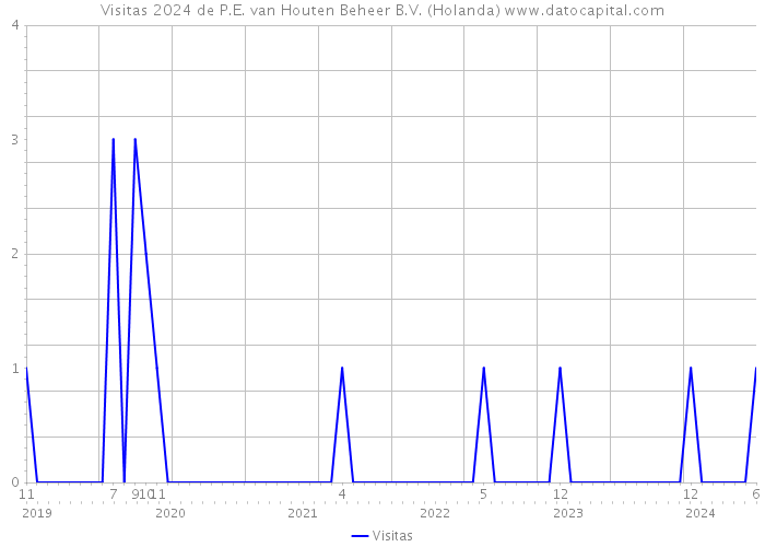 Visitas 2024 de P.E. van Houten Beheer B.V. (Holanda) 