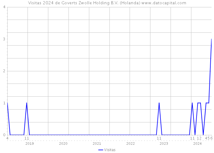 Visitas 2024 de Goverts Zwolle Holding B.V. (Holanda) 